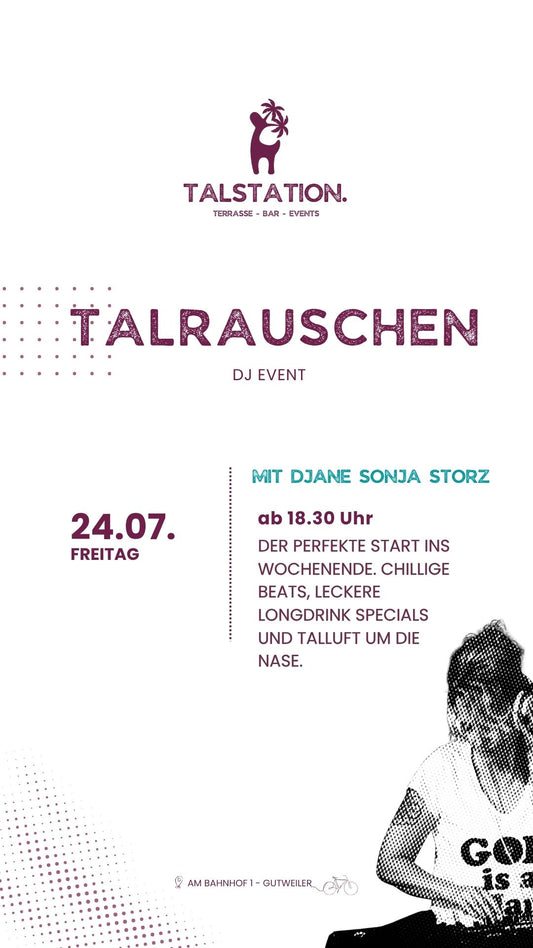 TALSESSION - DJ EVENT MIT SONJA STORZ