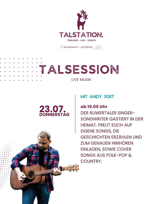 TALSESSION - LIVE MUSIK MIT ANDY JOST