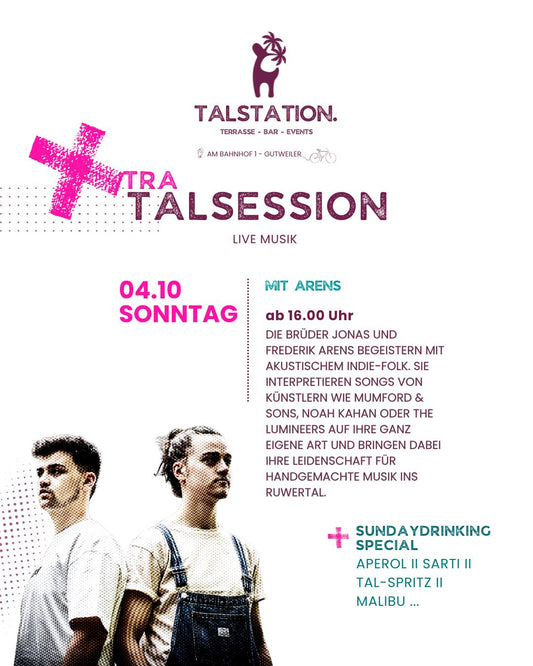TALSESSION - LIVE MUSIK MIT ARENS