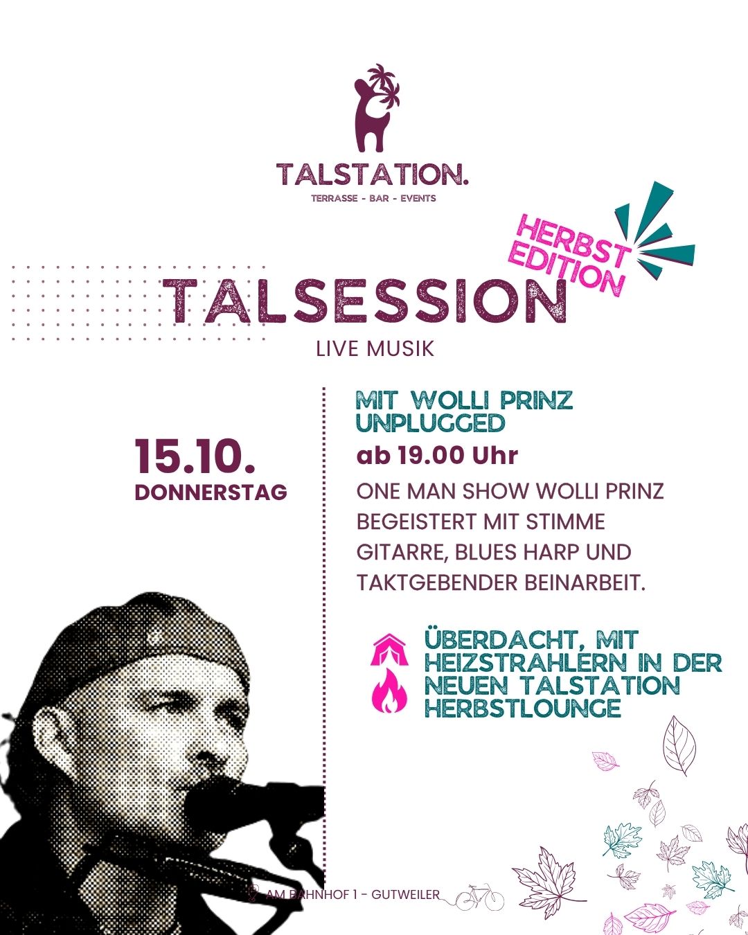 TALSESSION - LIVE MUSIK mit Wolli Prinz